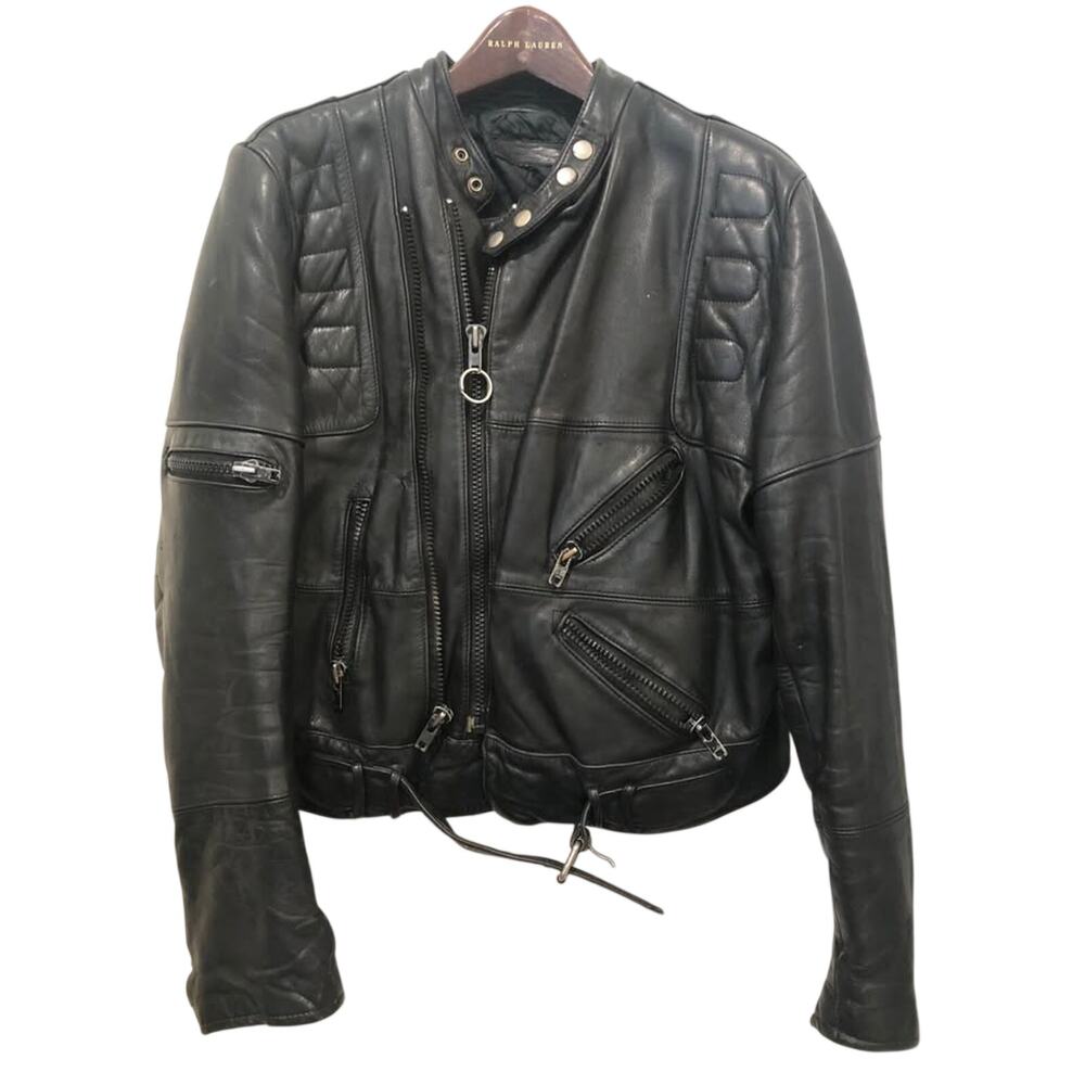 VTG Hein Gericke/ Harley-Davidson Padded Leather Moto Jacket